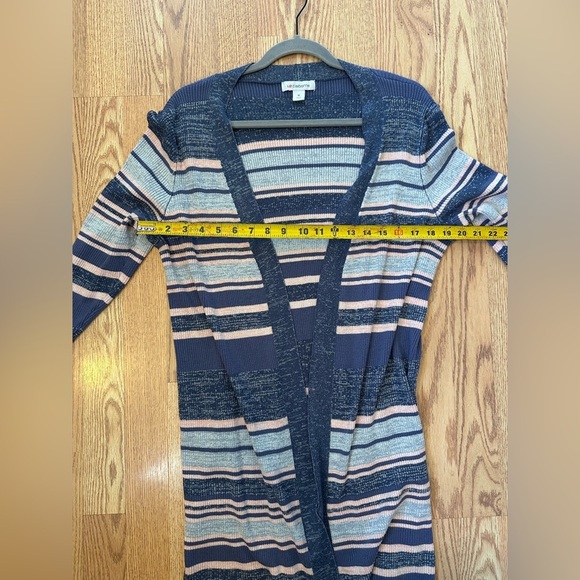 Multicolored‎ Long Sleeve Open Front Cardigan Size Medium - Picture 3 of 6